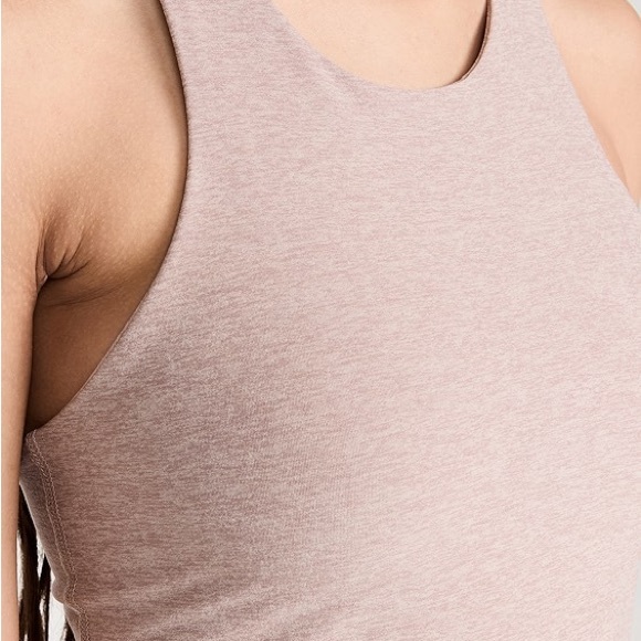 Beyond Yoga Spacedye Focus Cropped Tank Sports Bra Beige Size XL - Picture 3 of 8